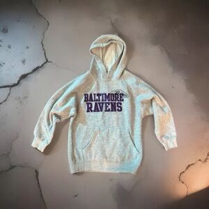 Boys Reebok Baltimore Ravens Hoodie Size 8 CH8